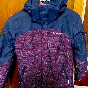 Columbia Girls Bugaboo Interchangeable Coat. Size Med